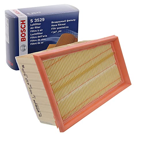 Bosch S3529 Filtro de Aire para Coche - Restringe Partículas de la Entrada de Aire, Resiste a la Humedad, con Alta Resistencia a la Tracción