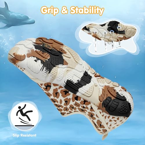 Image of ATHMILE Kids Water Shoes Boys Girls Water Shoes Quick Dry Barefoot Beach Sports Swim Pool Summer Shoes(Little Kid /Big Kid)