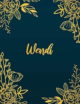 Paperback Wendi: Personalized Name Notebook/Journal Perfect Gift For Women & Girls 100 Pages A4 Book