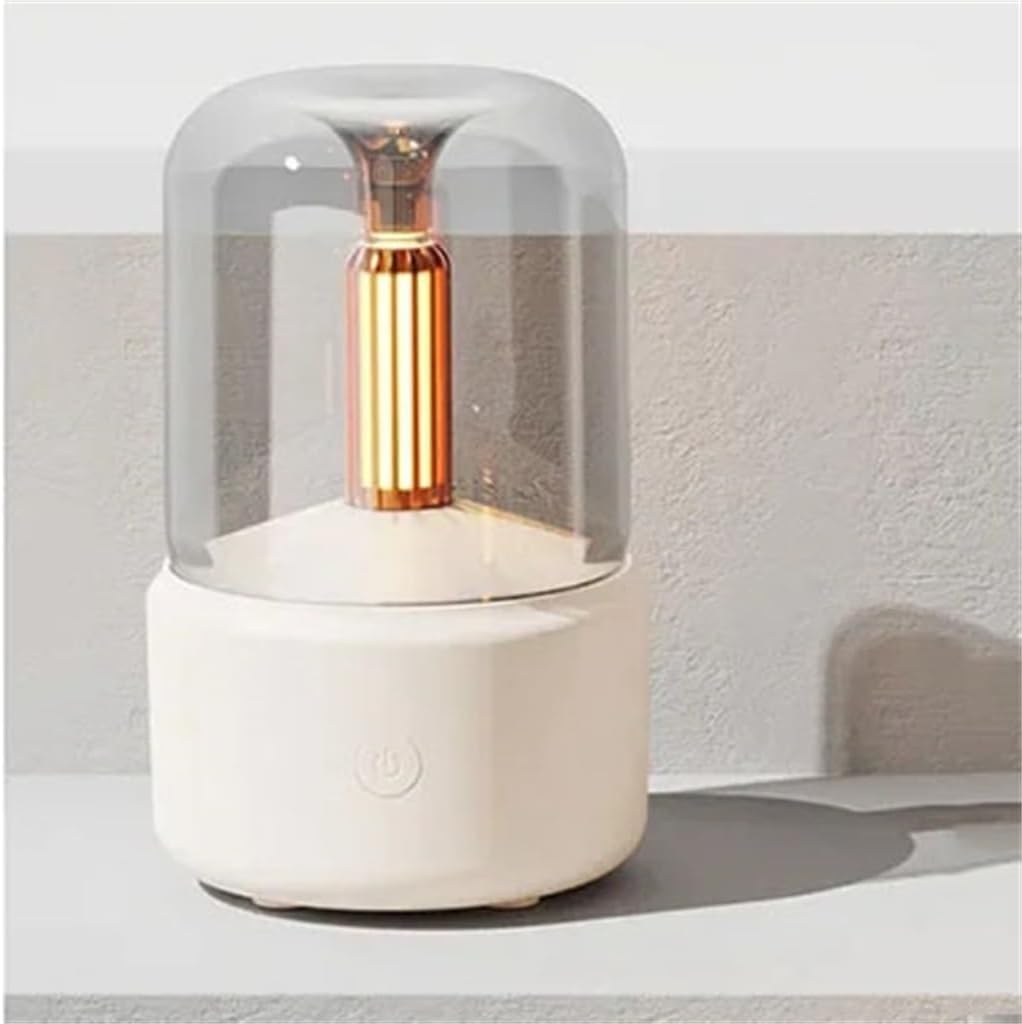 Candlelight Aromatherapy Diffuser Essential Oil Mini Lamp Bedside Humidifier Compound Misting
