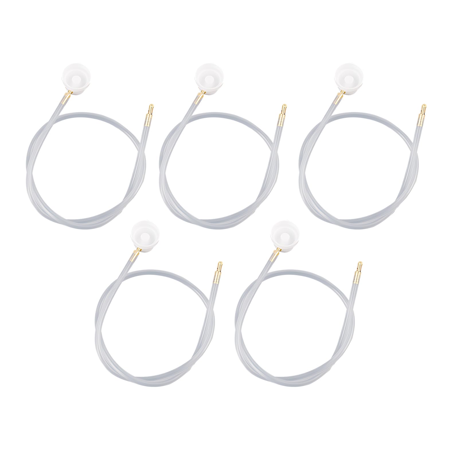 5 Stück Sprühdosen Verlängerung 60 cm, Flexible Sprühdosen Verlängerung mit 360°, Sprühaufsatz für Schwer Zugängliche Stellen, Präziser Sprühaufsatz für Sprühkopf Spraydose, Reinigung und Lackierung