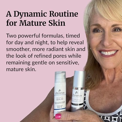 Image of Vibriance Dynamic Duo Skincare Bundle - Super C Serum, Retinol