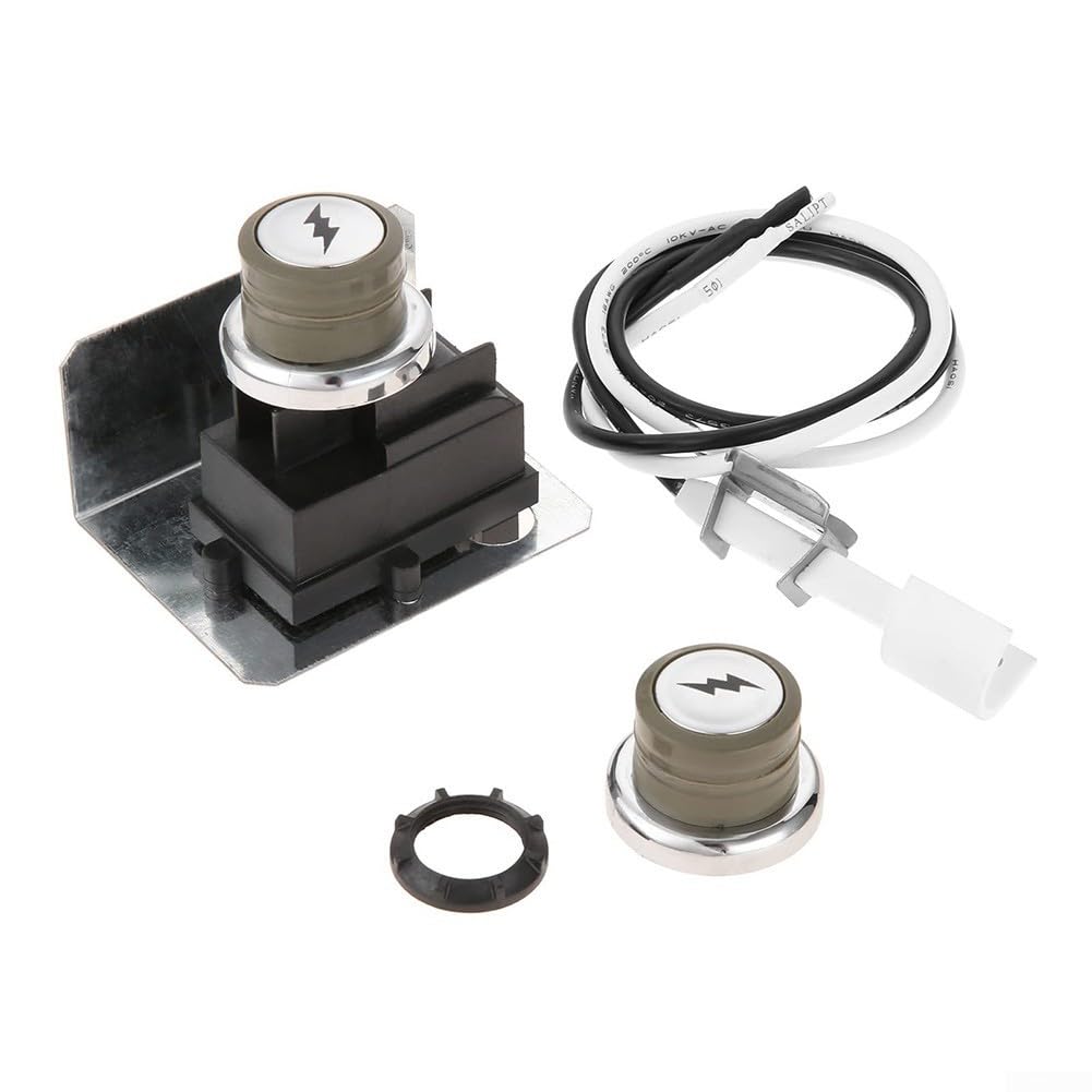 HavenDomicile 1PC Igniter Replacement Kit, 91360 Igniter Replacement Part With Side Control Knob, Fit For Weber For Spirit E-210 E-310 E-320 EP-310 EP-320 SP-310 SP-320 Gas Grills