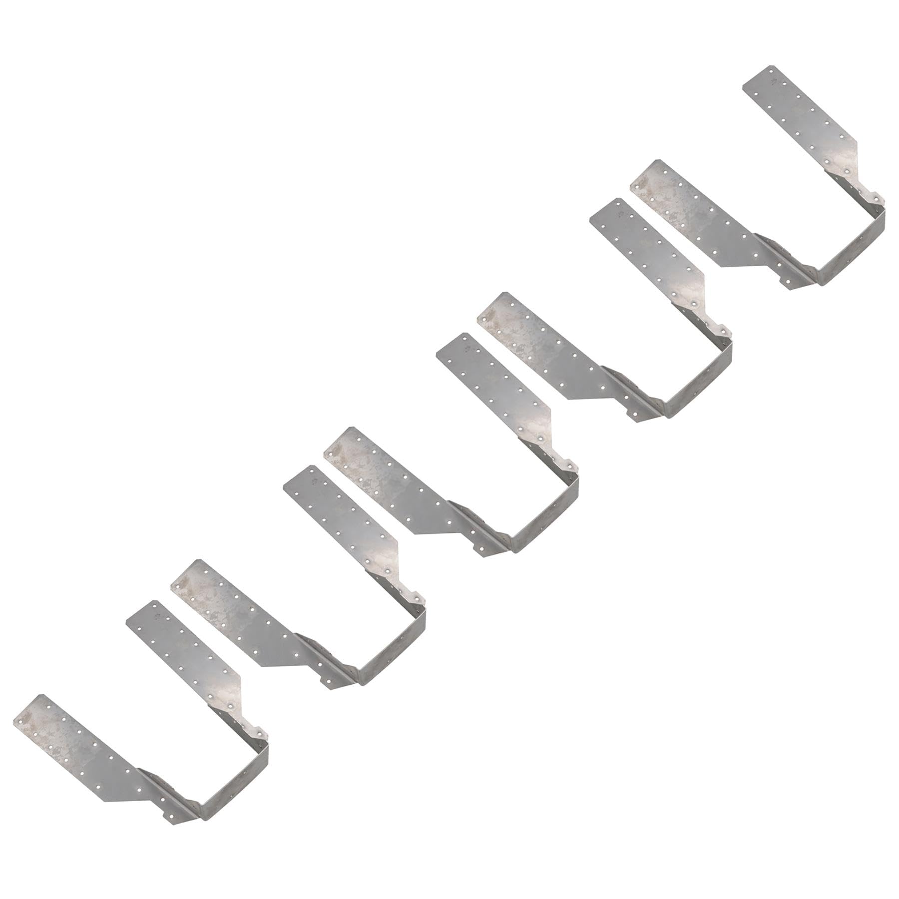 Stainless Steel Hanger Wood Joist Support Fixings Loft Beam Holder 91mm 5pc