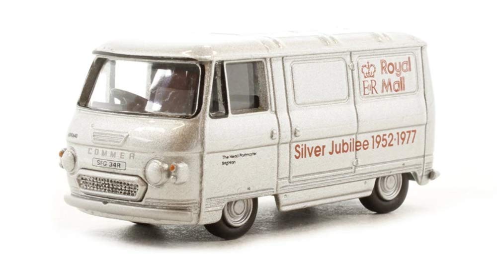 Oxford Diecast 1:76 Royal Mail Silver Jubilee Commer PB Van Collectable model 76PB003