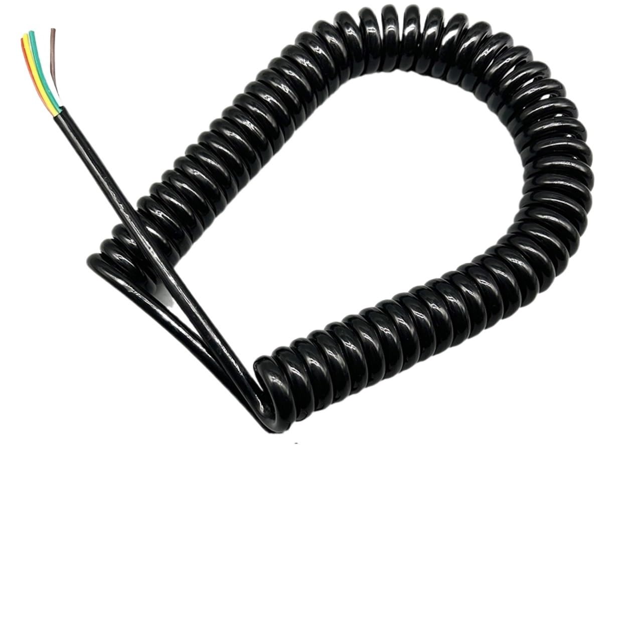 6 żył 18AWG samochodowy drut spiralny 0,75 mm2, przedłużacz do tylnej klapy, elastyczny (stretch 3 metry)