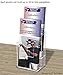 Deflecto 77201 Extra-deep flat back multi-compartment docuholder, 4-1/2w x 3-3/4d x 7h, clear