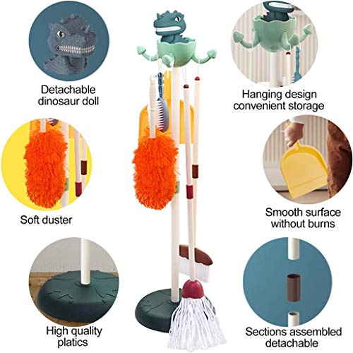 image for Kids Cleaning Set, 6Pcs Pretend Play Housekeeping Toys, Kitchen Cleani