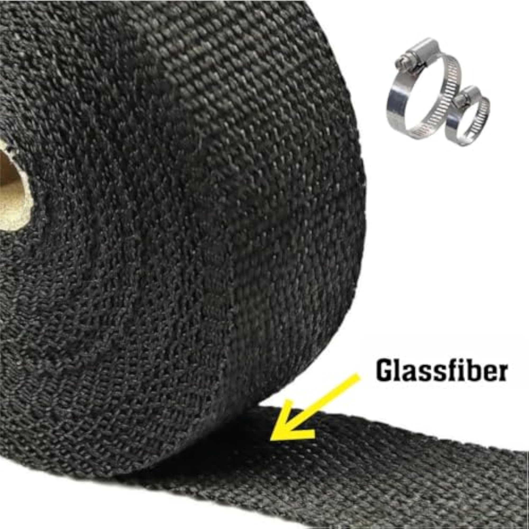 Universal Exhaust Wrap Combo Silencer & Heat Shield
