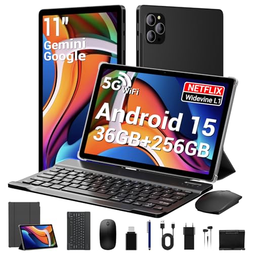 LEVIRTU Tablet 11 Pulgadas Newest Android 15 con 36GB+256GB(2TB Expandible),Octa-Core 2.0GHz...
