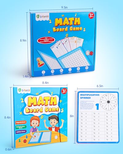 D-FantiX Magnetic Addition Multiplication Game Board miniatura 6