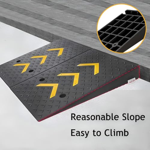Rampa para entrada resistente de 11 cm con estructura estable miniatura 3