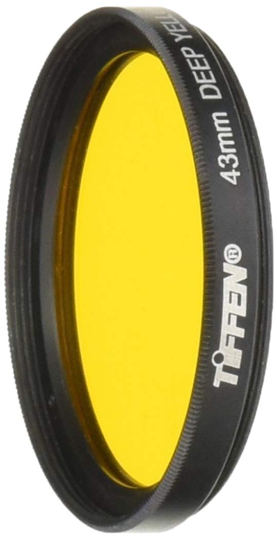 Tiffen 43DY15 43mm Deep Yellow 15 Camera Lens Filter
