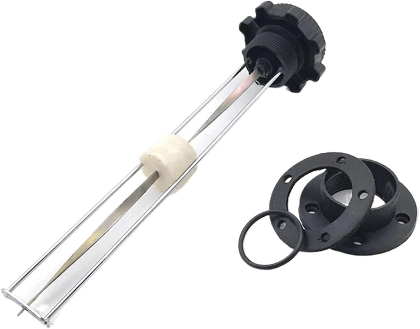 Fuel Tank Vent Valve Solenoid Depth Optional 100mm-300mm Generator Oil Flow Float Fuel Level Sensor Car Tank Fuel Meter Carbon Canister Solenoid Valve(300mm)