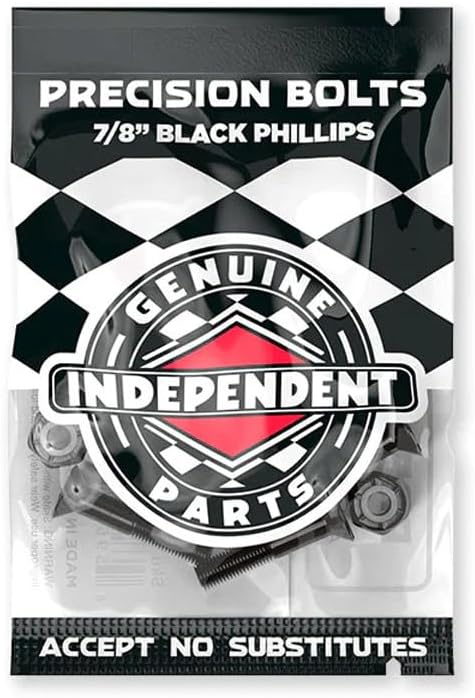 7/8in Black Phillips Independent Genuine Hardware