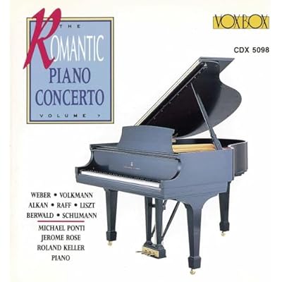 Franz Liszt, Raff, Robert lSchumann: V7, Romantic Piano Concerto