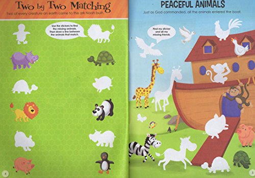 Big Book Of Stickers - The Story Of Noah - Activity Book Includes Over 80 Stickers #TOP3