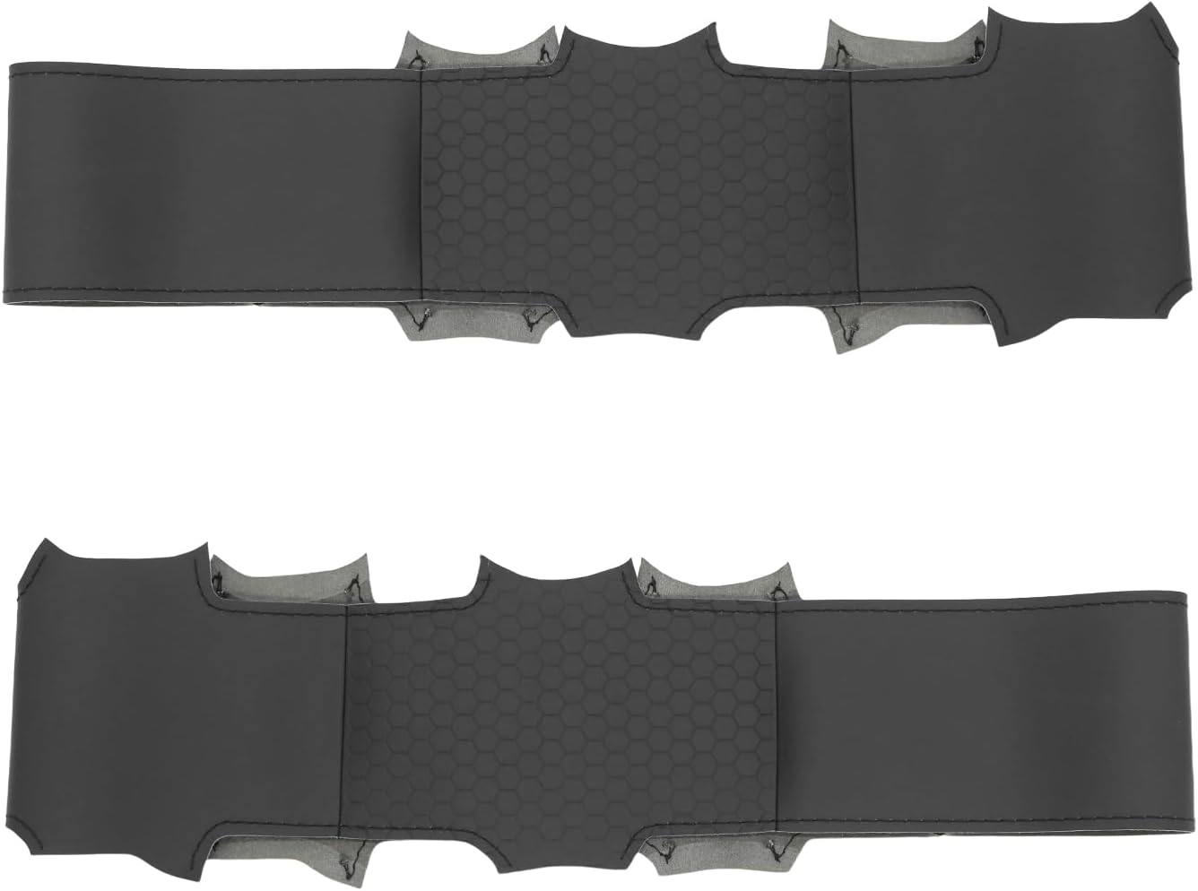 MEWANT Steering Wheel Cover for Ford F-150 2009-2014 Hand-Stitched Microfiber Leather Steering Wheel Wrap