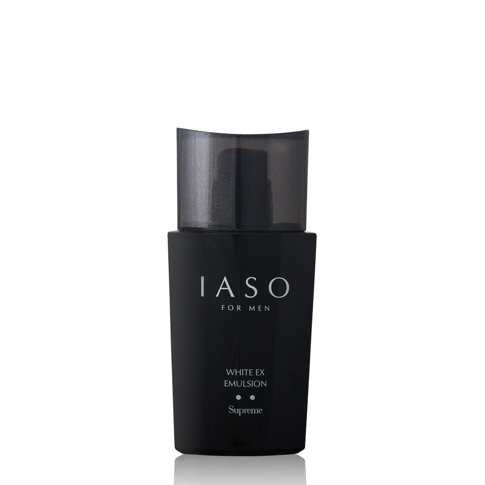 IASO For Men White EX 2-IN-1 Fluid Supreme | Premium After Shave and Moisturizer, Wrinkle Reducing, Skin Reconditioning, Korean Men Care, 5.07 oz