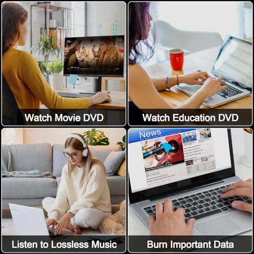 Alxum 7-in-1 External CD Drive thumbnail 9