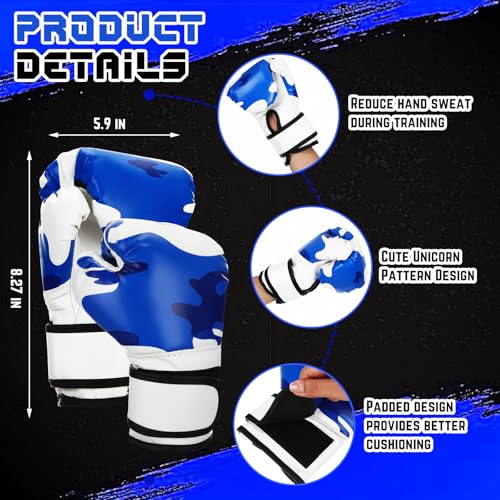 Image of Arrowbash Boxing Headgear and Gloves Set for Kids 6oz Boxing Gloves and Wrestling Headgear Sparring Equipment for Boxing Kickboxing Muay Thai BJJ Karate Training
