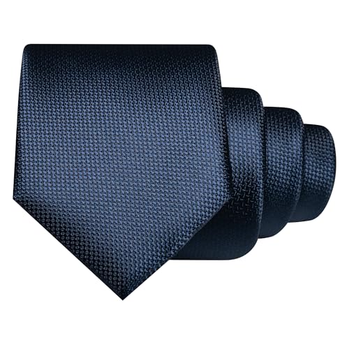 Image of JEMYGINS Mens Tie and Lapel Pin with Pocket Square Tie Clip Sets for Casual and Business 4PCS