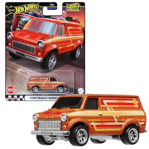 Hot Wheels Ford Transit Supervan No.109 HRT76 - Vehículo bulevar