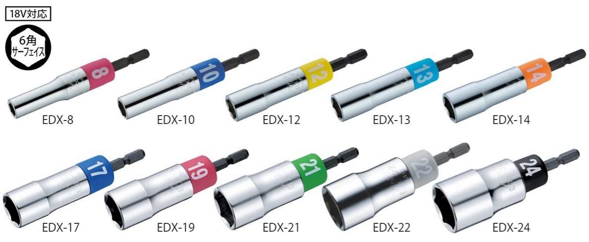 Amazon | トップ工業 (TOP) 電動ドリル用 αアルファソケット 対辺24mm