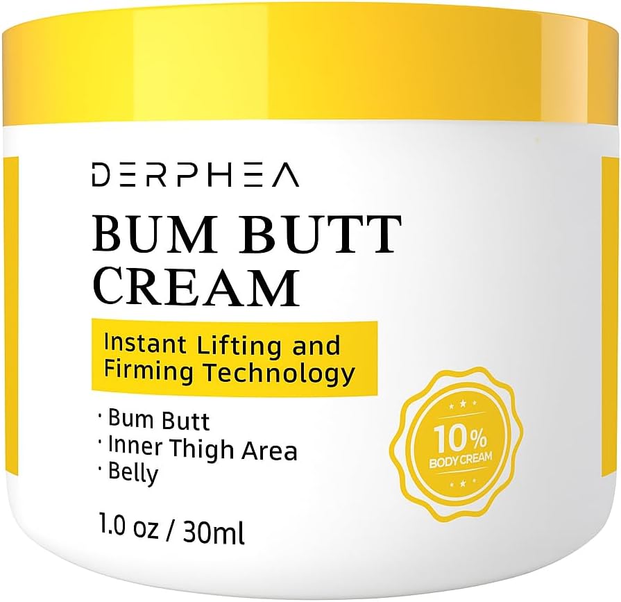 Body Tightening and Firming Cream: Crepey Skin Firming Lotion for Bum, Thighs, Arm & Belly–Skin Toning & Cellulite Reduction Cream