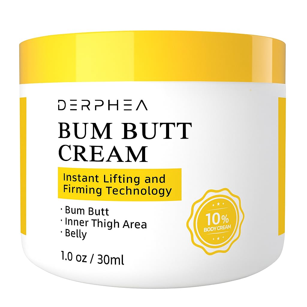 Body Tightening and Firming Cream: Crepey Skin Firming Lotion for Bum, Thighs, Arm & Belly–Skin Toning & Cellulite Reduction Cream