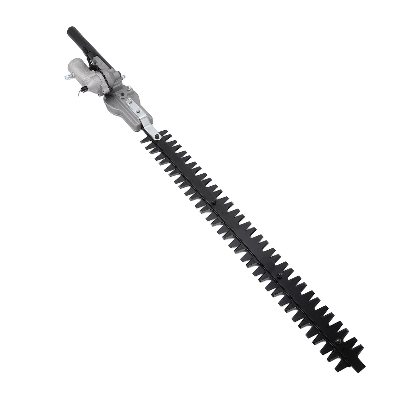 Accesorio de Cabezal de Corte de Setos, Tubo de 26mm de Diámetro, 9 Estrías, Desbrozadora de Poste Alto para Herramientas de Jardín, Acero Al Manganeso Multifuncional (28* ñame)