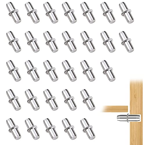Tenbrachian 46 Stück Regalbodenträger 6mm, Zylinderstifte 6x40mm Tenbrachian 46 Stück Regalbodenträger 6mm, Zylinderstifte 6x40mm