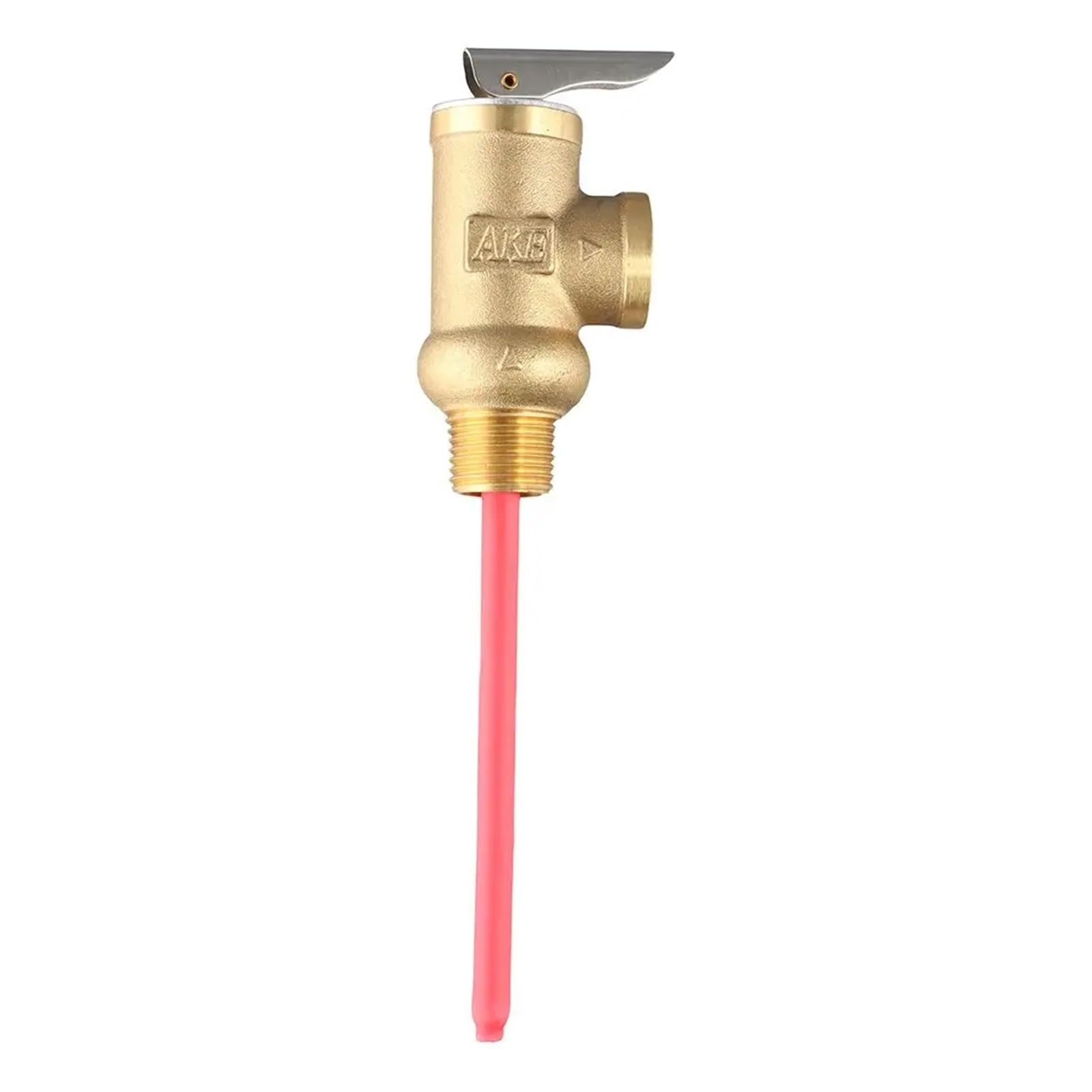 Valvula Antiretorno Agua Calentador de agua pequeño, válvula latón, alivio presión 1.0Mpa, calentador seguridad for tanques para calderas de aceite