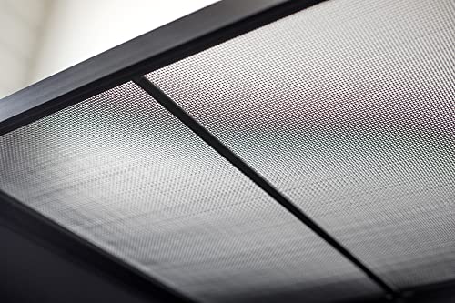 4x2x2 (120 Gallon) Bearded Dragon Enclosure V2 PVC Panels, Glass Doors, Lightweight, Easy to Assemble, Heavy Duty Screen, Aluminum Frame