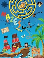 Mazes For Kids Ages 4-8: Maze Activity Book For Kids | 80 Mazes B0BTNVFR4X Book Cover