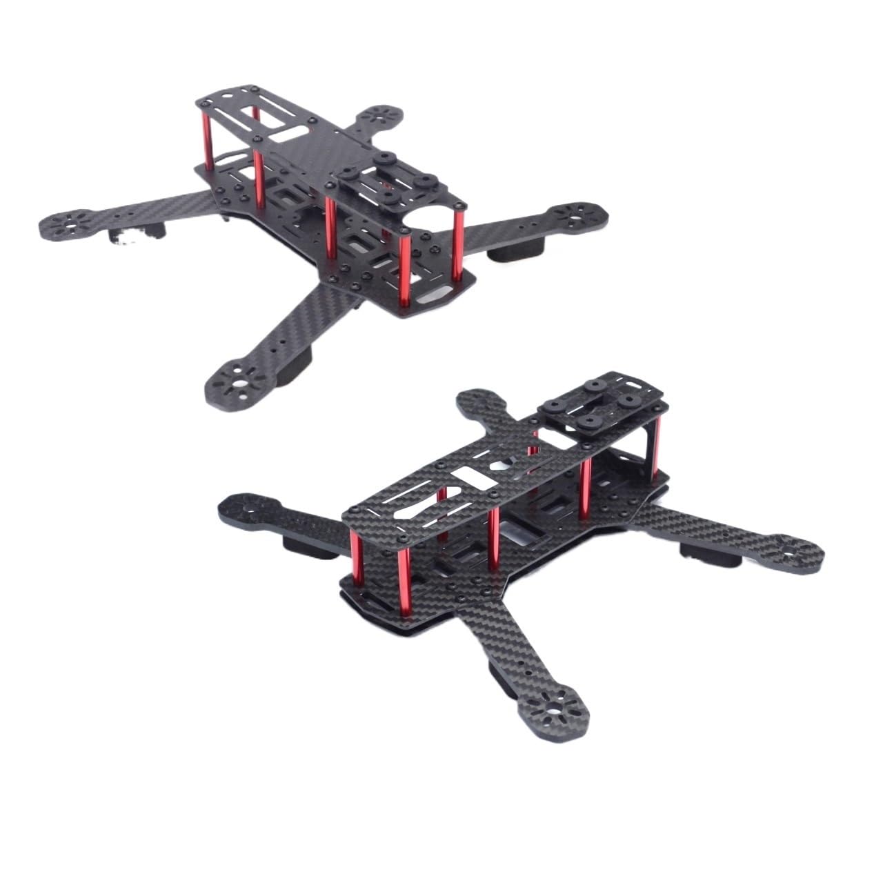 Akcesoria do zabawek ZMR250 QAV250 250 250mm z ramieniem 3mm lub 4mm zestaw ze szkieletem quadcoptera z włókna węglowego do drona FPV(V2 with 4mm arm)