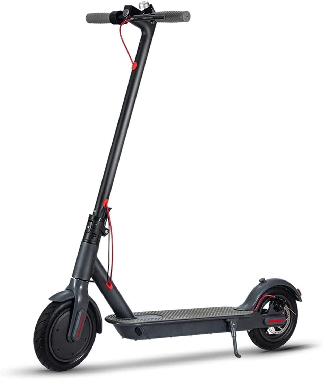 VLRAElectric Scooters Adult 350W Motor Max Speed 50km/h Drive 8.5 inch Tire Folding Commuting Scooter 36V 7.8AH Battery, 30km Long Range, Max Load 120kg, Black