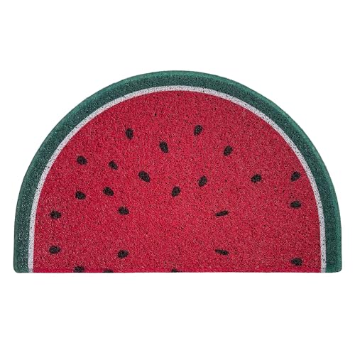 Nicoman Wassermelone Fußmatte Einweihungsgeschenk Geschenk Schmutzfänger Barriere Fußmatten...