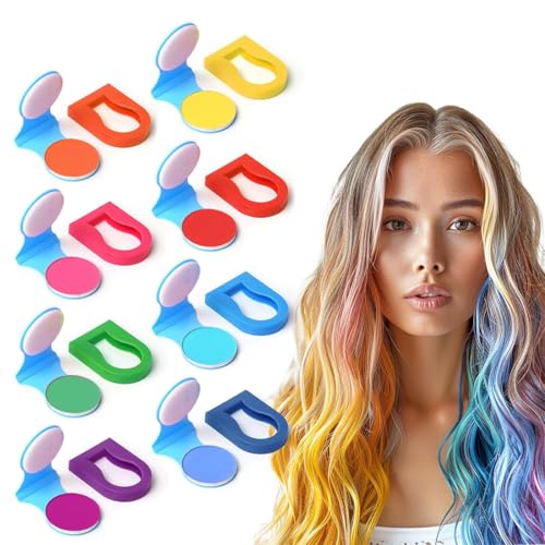 VEOIRXU 8 Stück Haarkreide Auswaschbar Ungiftig Haarkreide für Mädchen Haarfarbe Auswaschbar Geeignet für Damen Kinder Hochzeit Make up Karneval Temporäres Haarfarben Styling VEOIRXU 8 Stück Haarkreide Auswaschbar Ungiftig Haarkreide für Mädchen Haarfarbe Auswaschbar Geeignet für Damen Kinder Hochzeit Make up Karneval Temporäres Haarfarben Styling