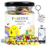 90+ Positive Messages with NFC Keychain, Unique Gifts for Women, Affirmation Cards, Positive Affirmations Cards, Dad Gifts, Self Care Gift, Best Friend Gift For Women