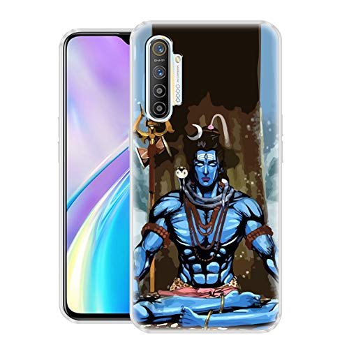 Image of Fashionury inchShiva Printed Mobile Back Cover Case Compatible for Realme Xt