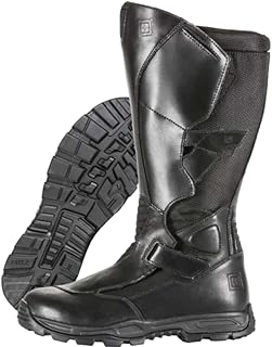5.11 タクティカル メンズ モトミッドカーフ ミリタリーブーツ 二重レザー BiFit ボード スタイル12328 ブラック