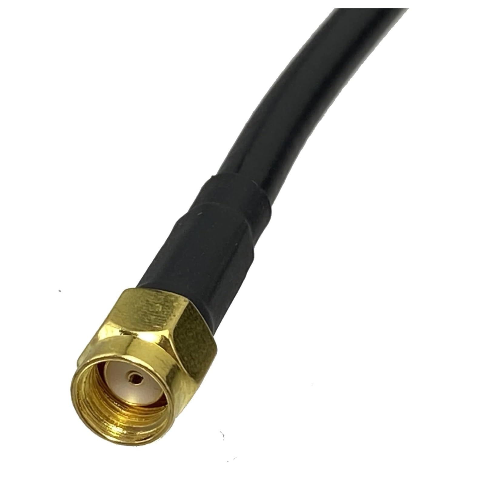 5 Pezzi RG58 N Jack Femmina A Connettore Coassiale A Crimpare Maschio SMA
