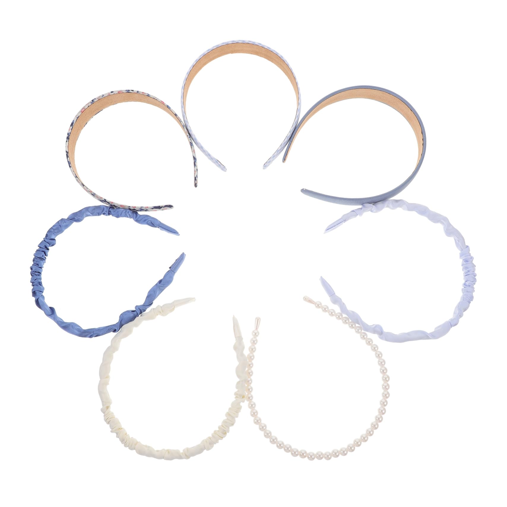 Healeved 35pezzi Cerchietti Decorativi Per Donne e Ragazze Fasce Alla Moda Vari Accessorio Elegante e Confortevole Per Uso Quotidiano e Occasioni Speciali