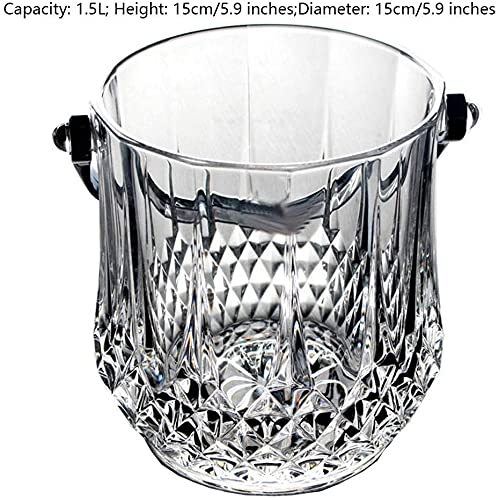 Cubitera de cristal de 1L con asa para solucionar el hielo derretido 2