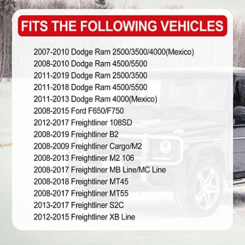 Filtro de ventilação do cárter CV52001 Filtro Cummins CCV compatível com Dodge Ram 2500 3500 4000 45