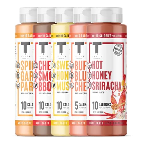 Taste Flavor Co. Grilling, Dipping Sauce and Marinade, Great Tasting, Low-Calorie Sauces, Keto...