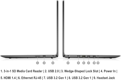 Miniatura 8 de Dell Vostro 14 3400 Computadora portátil empresarial, 14 pulgadas FHD antirreflejo, Intel Core i3-1115G4 hasta 3.2GHz (Beat i5-10210U), 16 GB DDR4