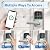 Keypad Smart Door Lock with Handle: Kucacci Keyless Entry Door Lock - Smart Lock for Front Door - Electronic Door Lock with Keypad for Exterior Door - Deadbolt Lever Alternative - Easy Installation