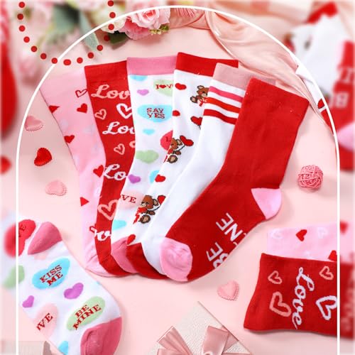 Image of Hoolerry 30 Pairs Christmas Fuzzy Socks in Bulk for Women Adult Men Gifts Fluffy Holiday Winter Socks Unisex Warm Crew Gifts